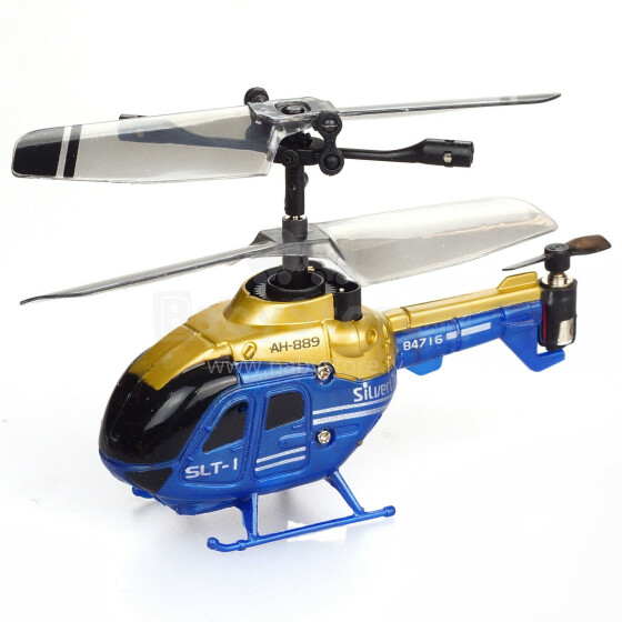 Silverlit Nano Falcon R Realistic 3-Channel I/R Miniature Remote Control Gyro Helicopter with LED Light