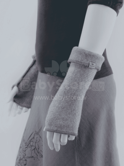 Eco Wool Pulse Warmers Art.1335 Col.11 Спортивные варежки без пальцев из мерино шерсти  (XS-L)