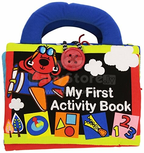K's Kids My First Activity Book Art.KA10666 Mana pirmā darbību grāmata 18+ mēn.