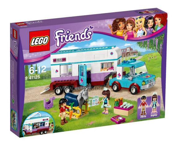 Lego Friends 41125 Zirgu veterinārārsta treilers