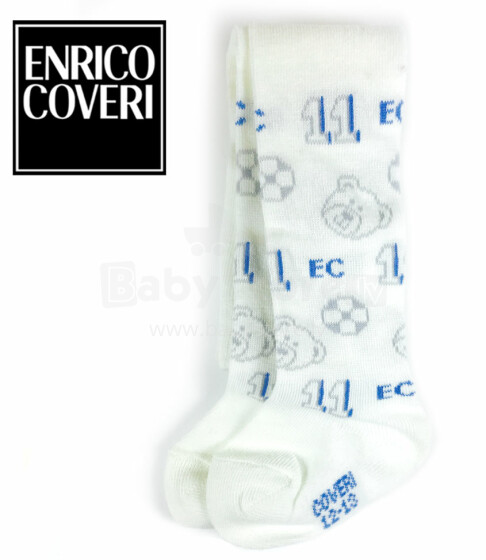 Enrico Coveri Art.30360 Calza Bambina Aukštos kokybės ir stilingos vaikiškos pėdkelnės iš italų dizainerio Enrico Coveri