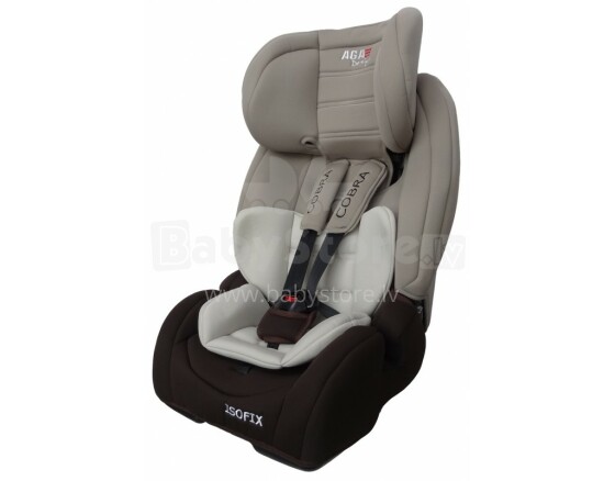Aga Design Cobra Isofix YB706A Beige Bērnu autokrēsls