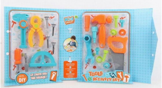 Kid Smart 1077206 Tools Activity Set Rotaļu darbarīku komplekts 