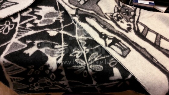 Детское шерстяное одеяло Art. 0607 Merinos 100x140cm
