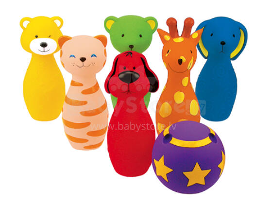 K's Kids Colorful Bowling Friends Art.KA10366