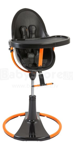 „Bloom Fresco Chrome Giro Orange Art.BBE10515-BHO“ išskirtinė aukšta kėdė (be įdėklo)