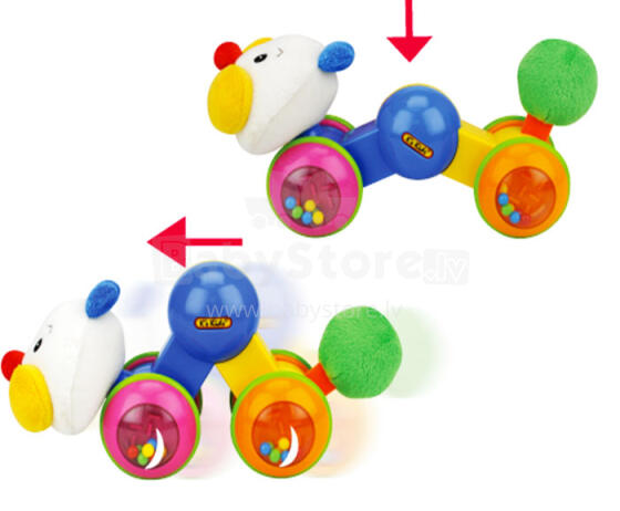 K's Kids Press n Go Inchworm Art.KA10545 Гусеничка-нажми и догони