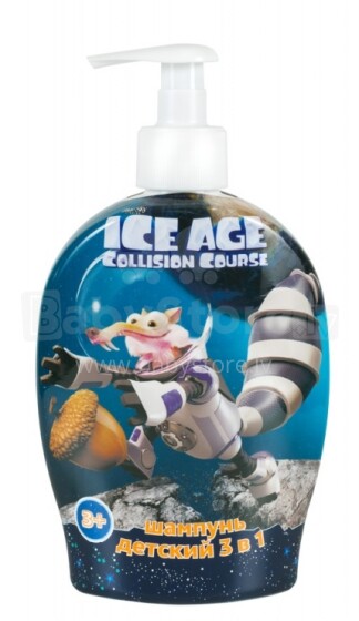 Ice Age  Art.24801010  Šampūns bērniem  3 in 1, 340 g
