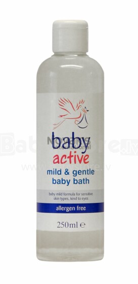 Baby Active Art.25601008  bērnu mazgāšanas līdzeklis/vannas putas 250ml
