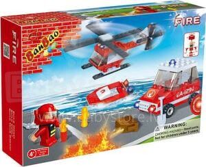 „Banbao Folker Art.8129 Constructor“ gaisrinė mašina, 108 vnt