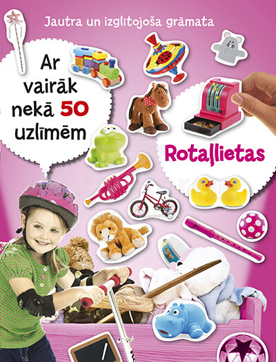 Egmont Art.513-8 Rotaļlietas. Jautra un izglītojoša grāmata. (lat.val.)