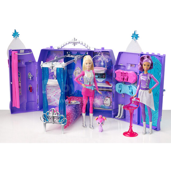 Mattel Barbie Playset Art.DPB51 Переносной игровой набор Космический замок