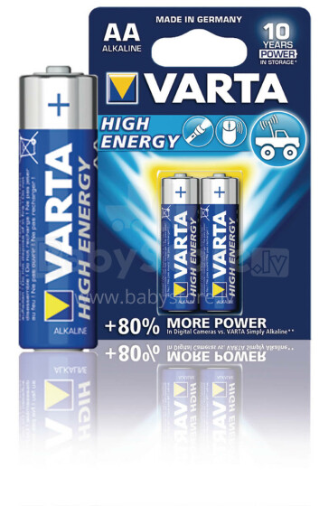 Varta 4906/2 - High Energy SPO Alkaine батарейка AA 1.5 V LR6 ( 2 шт.)