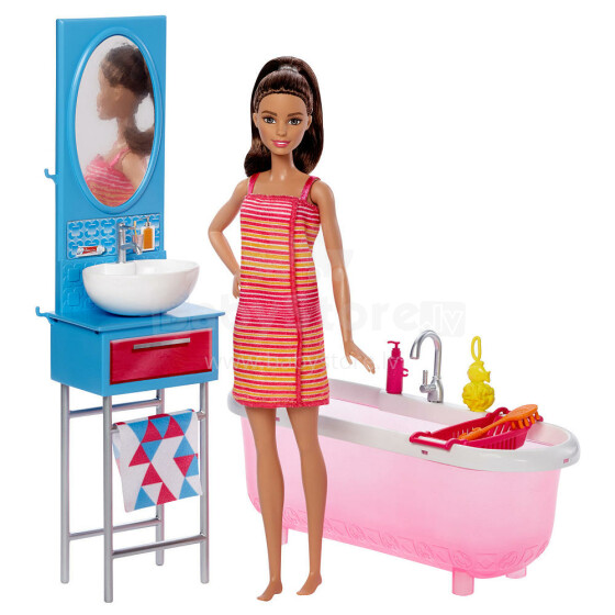 „Mattel Barbie“ baldų straipsnis. DVX51 rinkinys