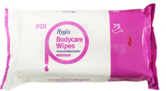 Hygea Bodycare Art.0093412 влажные салфетки для тела,75 шт