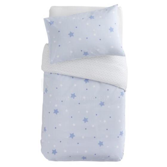 Doux Nid Parure Little Stars Ciel Art.1800052 virspalags+ spilvendrānа 100x140 /60x40 cm