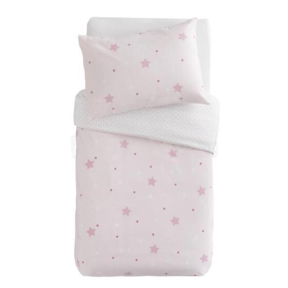 Doux Nid Parure Little Stars Rose Art.1800054