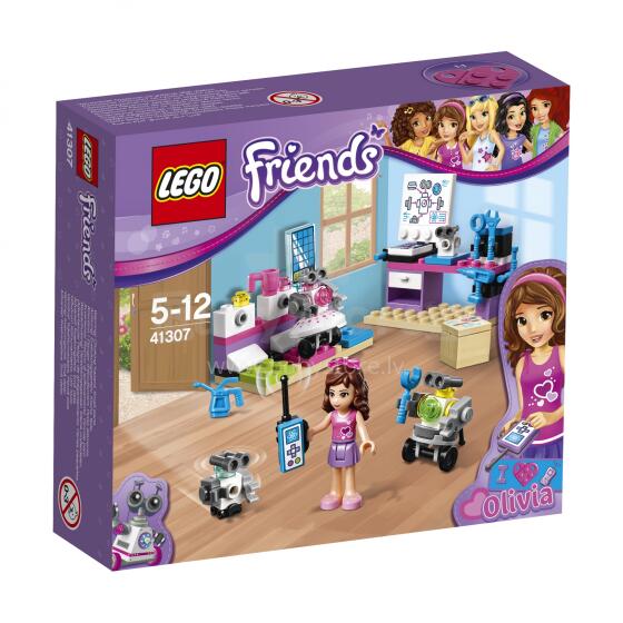 41307 LEGO® Friends Olīvijas radošā laboratorija, no 5 līdz 12 gadiem NEW 2017!