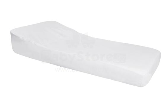 Doux Nid Drap Housse Blanc Art.1900609 Doux Nid Drap Housse Blanc Art.1900610 Хлопковая водонепроницаемая простынка с резинкой для матрасика 120x60 см