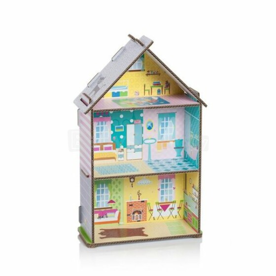 „PlayToyz Dollhouse Small Cottage Art“. DHTS01 lėlių namelis
