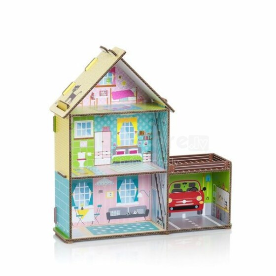 PlayToyz Dollhouse Small Cottage Art.DHTS01  Leļļu mājiņa