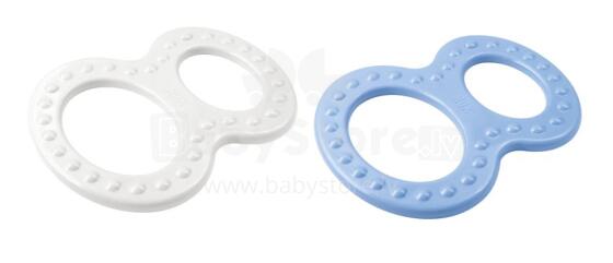 Nuk Blue Art.SE06  kožamais rinķis 