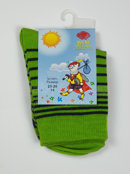 Weri Spezials Art.90379 Детские хлопковые Носочки