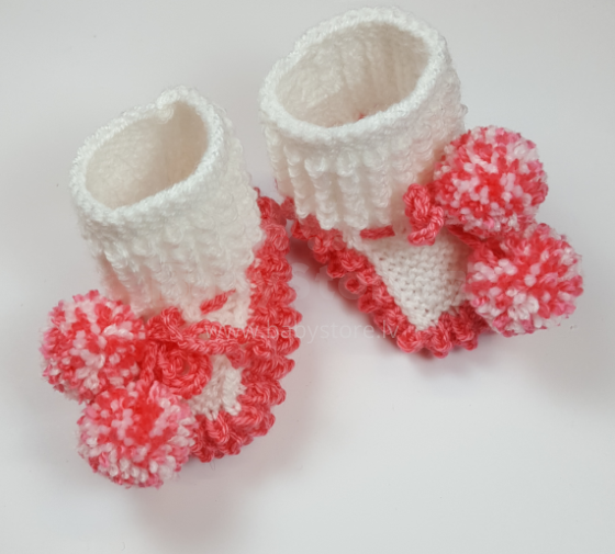 Hand Made Latvia 39688 Baby socks