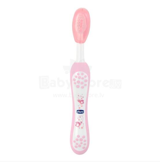 Chicco Art.06958.10 Зубная щетка розовая