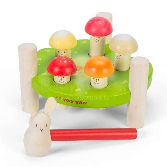 Le Toy Van  Art. PL092 Sitamā koka rotaļlieta Sēnes