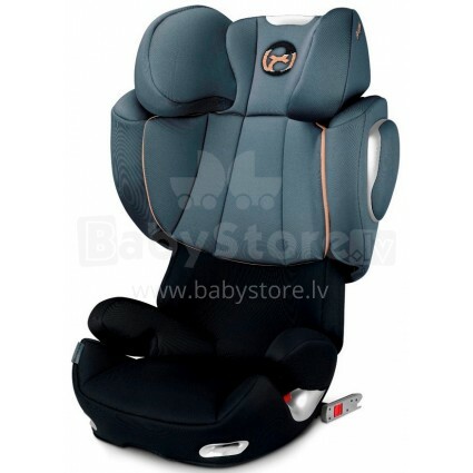 Cybex '18 Solution Q3-Fix Col.Graphite Black Bērnu autokrēsls (15-36kg)