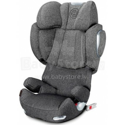 Cybex '18 Solution Q3-Fix Plus Col. Manhattan Grey Bērnu autokrēsls (15-36kg)