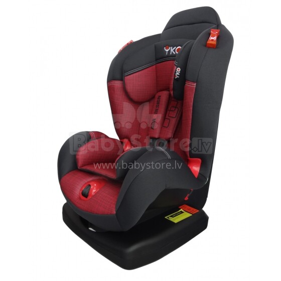 Aga Design YKO Red Autokrēsliņš no 9 līdz 25 kg
