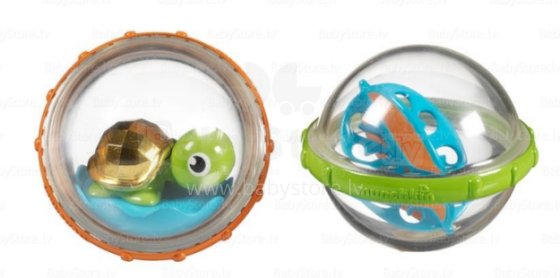 Munchkin Art. 011584 Float&Play Bubbles vannas rotaļlieta (2 gb.)