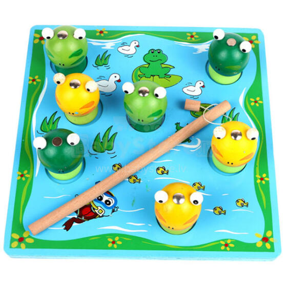 I-Toys Art.Z-885 3D Fishes Frog Развивающая игра для малышей
