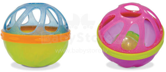 Munchkin Art. 011308 Baby Bath Ball Игрушка для купания кpacочный мяч-погремушка