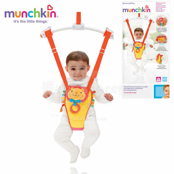 Munchkin Art.145264 Jump&Play Door Bouncer Детские прыгунки