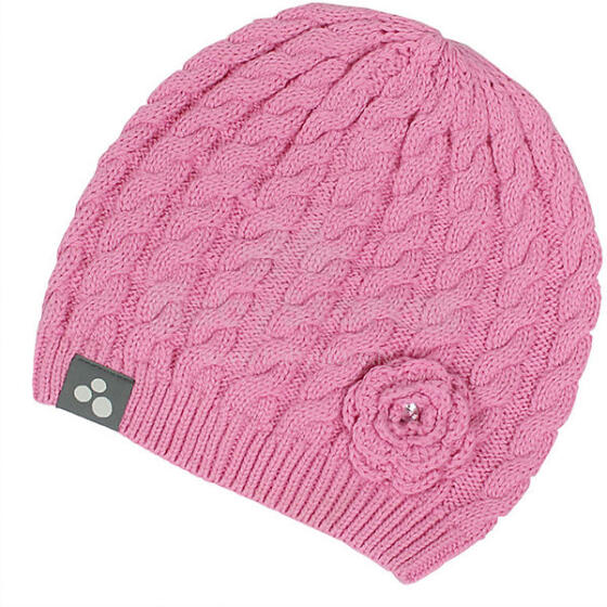 Huppa '18 Roosi Art.80110000-70013  Meiteņu cepure ar puķiti (S-L)