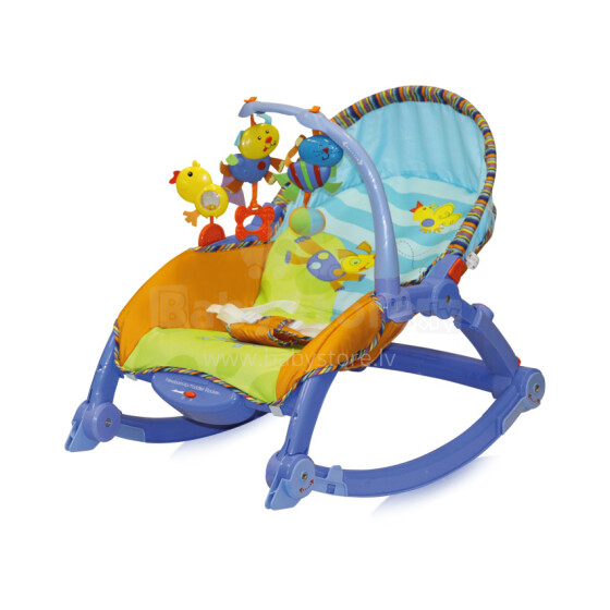 „Lorelli & Bertoni Toddler Rocker Blue Art.63500“ vaikiška supamoji kėdė