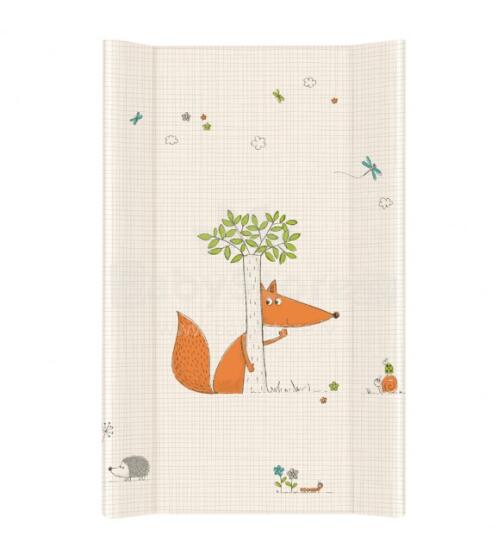 Ceba Baby Comfort FOX 50x70 cm  Матрац для пеленания с твердым основанием + крепление для кроватки