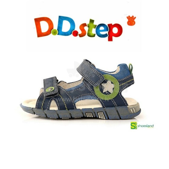 D.D.Step Art.A039-34M Bermuda Blue Ekstra komfortablas puišu apavi (25-30)