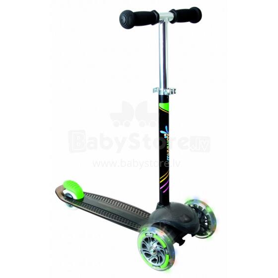 Muuwmi Kidsscooter UP NEON Art.AU103 самокат с LED