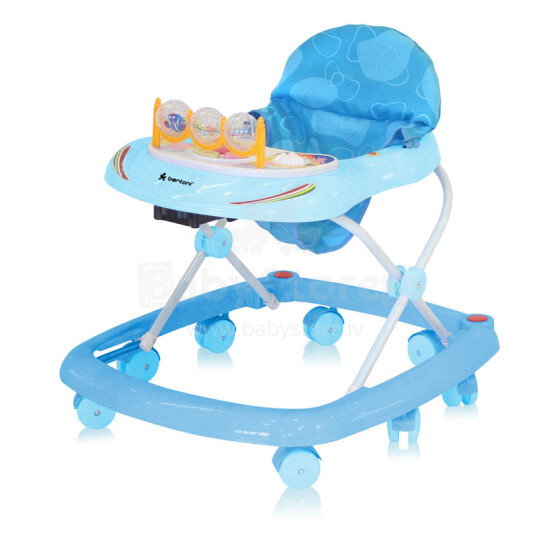 „Lorelli Baby Walker Blue BW-3“ prekės ženklas 102002005 - pirmas žingsnis kūdikiui
