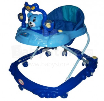 Baby Land Art.W2809 Blue Bear Детские ходунки со звуковым модулем