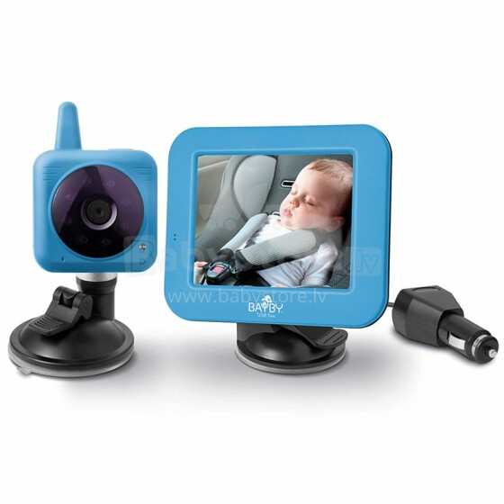 Bayby Digital Monitor Art.BBM7030 Цифровая видеоняня для дома и машины