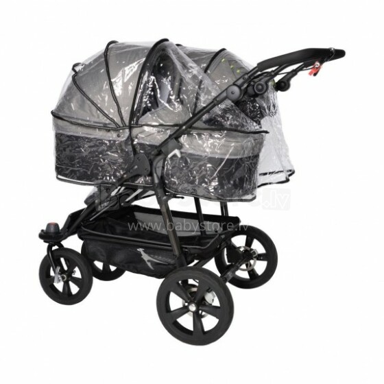 TFK'20 Raincover for 2 Carrycots on Twinner Twist  Duo Art.T-003-44-2
