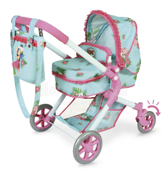 DeCuevas Toys Classic Romantic Art.80516 Lėlių vežimėlis 3in1