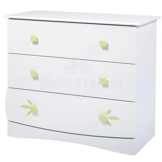 Doux Nid Commode Blanc Palma Art.1600194 Bērnu istabas kumode