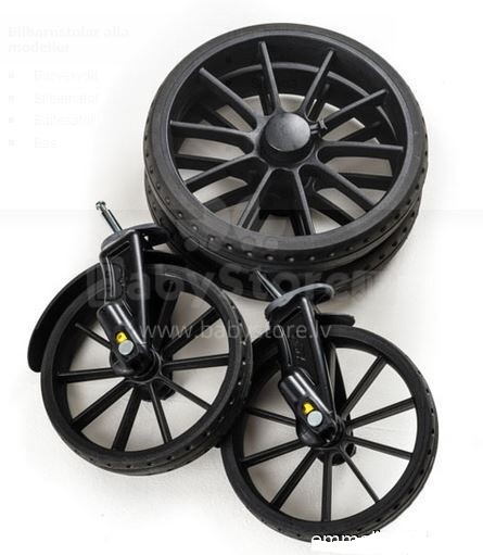 Emmaljunga'17 Ecco  Wheels Super Nitro Riteņu komplekts(4 gab)