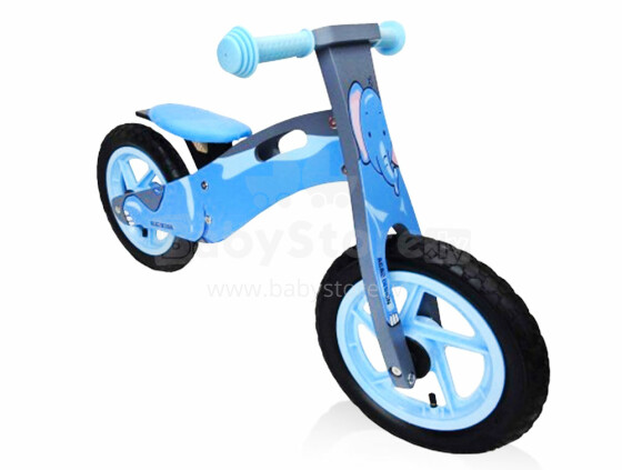 Aga Design Art.W16C061 Elephant Детский велосипед/бегунок с резиновыми колёсами